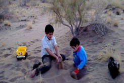 خاک بازی بهترین داروی پیشگیری از بروز آلرژی در خردسالان