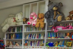 حضور حیوانات عروسکی در کتابخانه ها بچه ها را به مطالعه دلگرم می کند