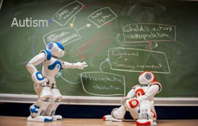 روبات ها به کمک کودکان اوتیسمی می آیند