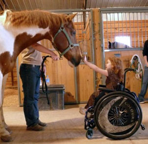 آشنايي با اسب درمانی! + تصاوير