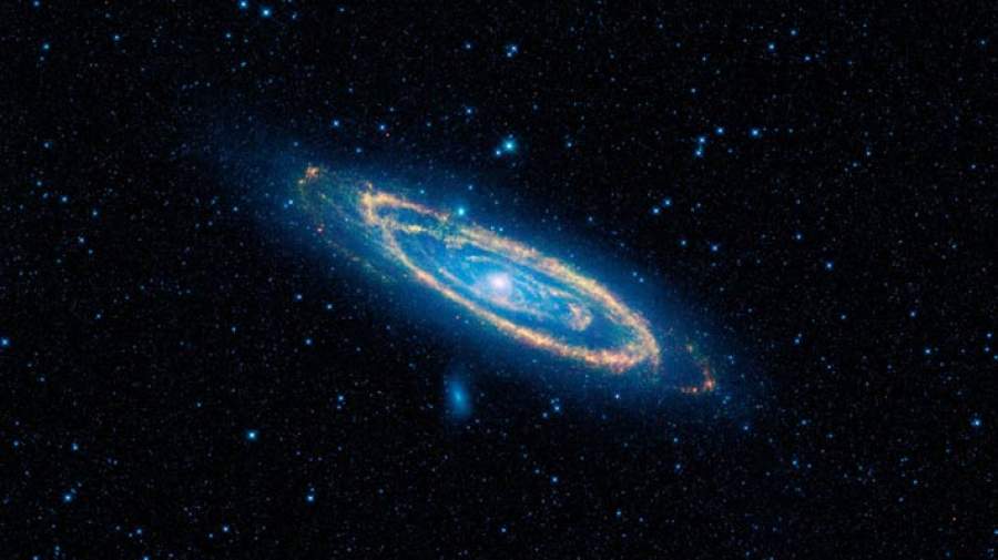 این کهکشان ۴.۵ میلیارد سال دیگر به کهکشان ما می‌خورد!